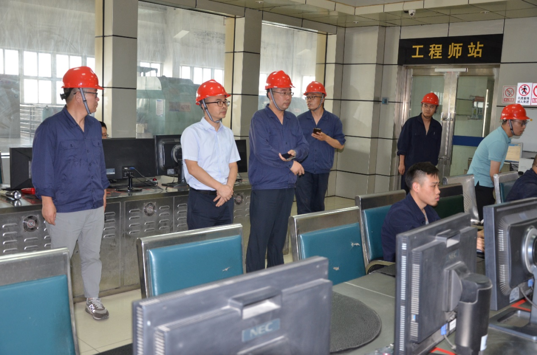 公司领导赴淮安泗阳调研所属新能源企业安全生产工作